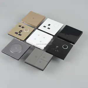 Frameless Modern Luxury Latest Premium High Quality Light Reset Switch Wall Switches