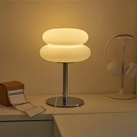 Lámpara de Escritorio LED con Atenuación Gradual, 3 Temperaturas de Color, Luz Nocturna USB, Brillo Ajustable, para Dormitorio u Oficina