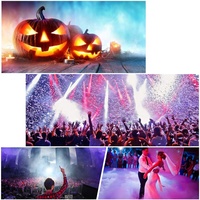 Machine à Fumée Professionnelle Fluide LED pour Halloween, Brume Réglable Extérieure, Désinfection, Maquina De Humo Pour Fêtes