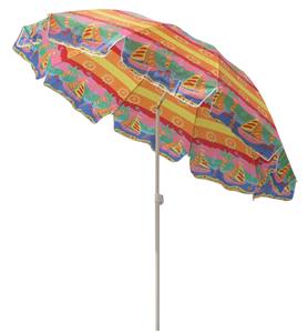 Sombrilla barata de la venta caliente Patio al aire libre Sun Potable Beach Paraguas grande con el logotipo - Product Image 4