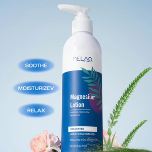 Lotion au magnésium non parfumée, ingrédients naturels pour la relaxation corporelle et l'hydratation de la peau, crème au magnésium de haute qualité, lotion corporelle - Product Image 1
