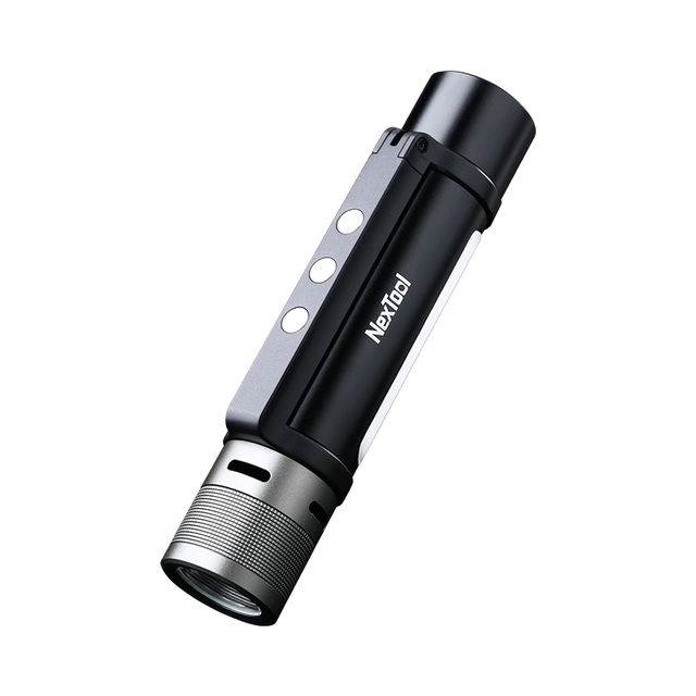 Nextool 6-in-1 1000lm Dual-light Zoomable Alarm Flashlight Usb-c Rechargeable Mobile Power Bank Camping Torch