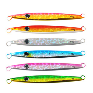 Señuelo de Pesca de Placa Metálica Dura de 150g para Agua Profunda, Ideal para Caballa, Hundimiento Lento, Buceo Rápido, Señuelos de Fondo para Pesca Marina - Product Image 1
