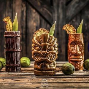 कस्टम लोगो विंटेज बालों वासोस टिकी कप रचनात्मक ज़ोम्बी कप हेलोवेन गिफ्ट बार पार्टी सिरेमिक कॉकटेल टिकी मग कप - Product Image 6