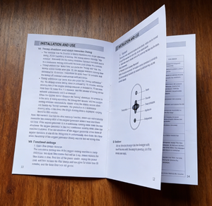 Manuel de produit imprimé sur mesure, format personnalisé, petit format pour petites entreprises, brochure en papier couché à bas prix, guide d'utilisation, couverture souple en papier - Product Image 3