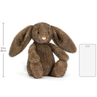   Peluche Lapin Hoppleston Luxe, Jouets en Peluche de Haute Qualité, Poupées Lapin Douces, Parfaites pour un Cadeau d'Anniversaire