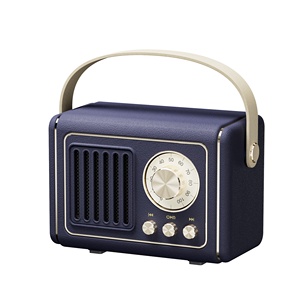 P19 Retro Altavoz Vintage reproductor de música portátil estilo Retro clásico Vintage Radio Mini Retro Vintage Radio Bluetooh altavoz - Product Image 1