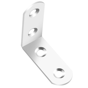 Multifunctional L-Shaped Corner <b>Bracket</b> Black Cold-Rolled <b>Steel</b> Furniture Connector Shelf Support Right <b>Angle</b> Iron - Product Image 4