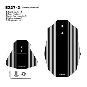 ENLEE untuk Spakbor Sepeda Lipat-Model E227 Modifikasi Lepas-Pasang Cepat untuk Dekorasi Sepeda Jalan & Pelindung Lumpur Spakbor Sepeda - Product Image 6