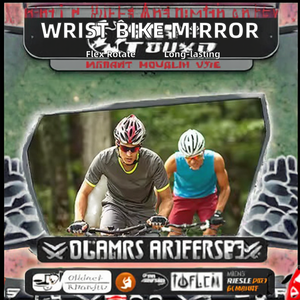 Support de guidon réglable et rotatif pour rétroviseur de vélo (VTT/Route) en verre/ABS/PC/alliage de 22 mm, durable - Product Image 2