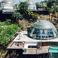 Glamping Hotel Resort Geodesic Igloo Dome House Tent Prefab Camping Home for Salee