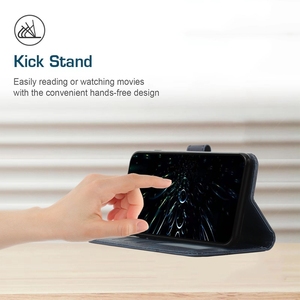 Custodia a Portafoglio in Pelle PU di Lusso per <span class=keywords><strong>OPPO</strong></span> A6X con Porta Carte - Product Image 6