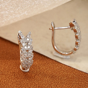 Pendientes de Oreja con Diseño de Hoja de Trigo para Mujer, Diseño Delicado y Elegante, Joyería Versátil para Oficina y Uso Diario - Product Image 5