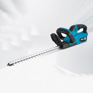 Taille-haie électrique sans fil de haute qualité à batterie lithium, type ciseaux doubles, longueur 50 cm, puissant - Product Image 2