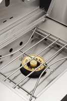 Barbecue à gaz en acier inoxydable à 8 brûleurs avec allumage électronique et brûleur infrarouge, barbecue de cuisine extérieure pour patio