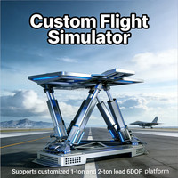 Simulador de Vuelo 9D VR con Cabina de Metal para Parques de Aventuras y Uso Interior/Exterior