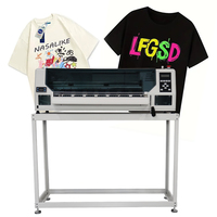 Imprimante numérique DTF 2 têtes XP600 60cm PET Film Offset Machine d'impression automatique T-shirt état neuf garantie 1 an