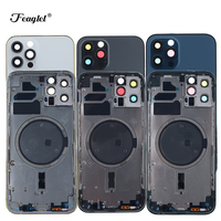 Marque Feaglet, vente en gros, couverture arrière de téléphone portable, maison en verre pour iPhone 12ProMax, maison arrière