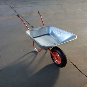 Carretilla de herramientas para jardín, carretilla de mano con plataforma de elevación manual, con neumático, barata, gran oferta - Product Image 2