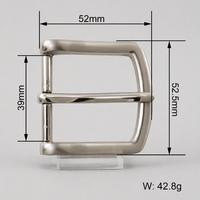 Boucles de ceinture pour hommes d'affaires, logo gravé sur mesure, alliage de zinc, métal résistant à la rouille, anti-rayures, pour ceinture en cuir