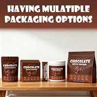 WELLBODY Marque Privée Poudre Détox Instantanée au Chocolat pour la Perte de Poids et la Gestion du Poids chez l'Adulte Skinny Extreme