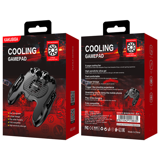 Gamepad KAKU/KAKUSIGA Gaming Mouse With Heat Dissipation Function Cooling Gamepad for Game