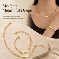 Collier en acier inoxydable pour femme, collier avec nom en or 18 carats, bijoux personnalisés avec lettres, pendentif gravé, collier personnalisé