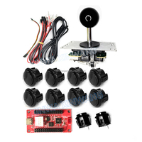 Kit de Juego Arcade DIY con Joystick de Retardo Cero PICO Board para PS4, Botones SANWA, USB de Plástico para Juegos de PC