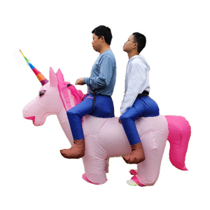 Disfraz Inflable de Unicornio <span class=keywords><strong>para</strong></span> 2 Personas, Divertido <span class=keywords><strong>para</strong></span> Adultos, ÉXITO DE VENTAS, <span class=keywords><strong>para</strong></span> <span class=keywords><strong>Halloween</strong></span>, Pascua, Navidad - Product Image 3