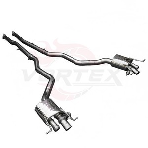 Système d'échappement Catback à soupapes Vortex SS304 avec doubles sorties pour Bentley Continental GT 4.0T W12 – Kits de performance à fixation directe - Product Image 2