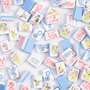 ชุดไพ่นกกระจอกอะคริลิคหรูหรา รุ่นมิสดาร์ลิ่ง 160 ชิ้น สไตล์อเมริกัน <span class=keywords><strong>3</strong></span> ชั้น พกพาสะดวก ดีไซน์ทันสมัย เหมาะสำหรับผู้ใหญ่ ใช้เพื่อความบันเทิงหรือเป็นของขวัญ - Product Image 1