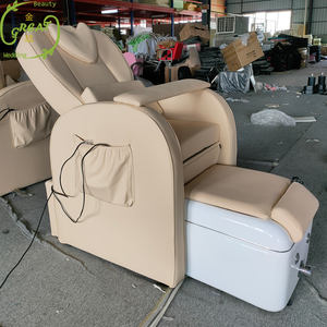 Chaise de pédicure et de manucure de haute qualité moderne, sans plomberie, prix bas, utilisée dans les spas, pour salon de manucure - Product Image 6