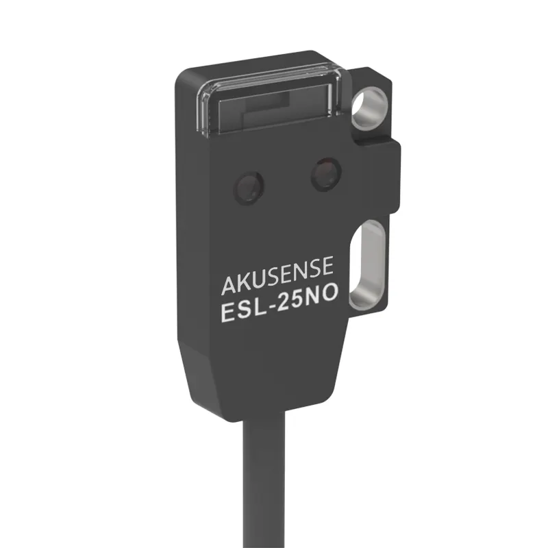 Фотоэлектрический переключатель Akusense ESL-X08PO 0,5 кг 1 кг 2 кг 3 кг датчик нагрузки IP67 PNP светомодуляционный Тип 12 В dc