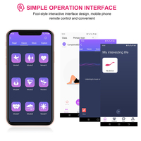 2020 Patentierter Neuer Vibrator mit App-Steuerung per Handy Fernbedienung Paar-Sexspielzeug Vibrator