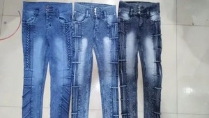 Trendy & Comfortable Women's Skinny Denim <b>Jeans</b> Casual and Party-Ready With Logo on Waist for Every Mood and Moment - Product Image 4