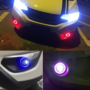 Fari <span class=keywords><strong>Fendinebbia</strong></span> LED COB da 2,5, 3, 3,5 Pollici, 30W, Bianco, Giallo, Rosso, Blu, Luci Diurne per Auto da 64mm, 76mm, 89mm - Product Image 5