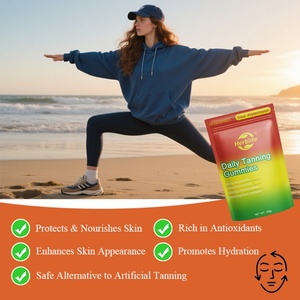 Gomitas Bronceadoras para Adultos, Mujeres y Hombres, con Astaxantina, Licopeno y Betacaroteno para Apoyar la Salud de la Piel - Product Image 3