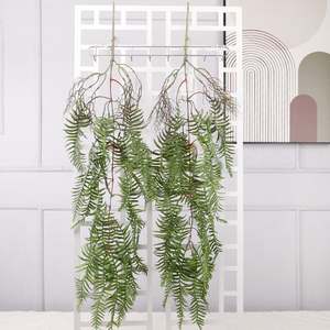 Planta de simulación de helecho, colgante de pared, techo, paisaje, hoja de helecho, decoración del hogar, planta verde, hierba persa - Product Image 2
