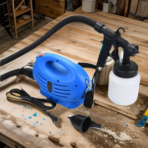 Pistola Pulverizadora de Pintura Eléctrica Sin Aire Portátil de 800 ml 650 W 110 V 220 V para Pintar Murales y Paredes para Decoración - Product Image 4