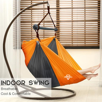 Chaise suspendue portable, capacité maximale 500 lb, pour intérieur/extérieur