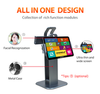 ZHONGJI A18 Sistema POS para Supermercados con Soporte Multi-OS, Bluetooth, Impresora Térmica, Escaneo de Códigos QR, Wi-Fi 6, NFC