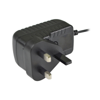 Adaptador de Pared con Enchufe Intercambiable de 16.8W 12V 1.4A, Enchufe Intercambiable para UE, Reino Unido, EE. UU., Australia, OVP, OCP, SCP, Sensor LED para Humidificador, CE, UKCA, RoHS, OEM