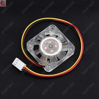 Waktu Luang 5V 12V 24V 40 Mm 40X40X10 Lampu LED Brushless Cooling Fan
