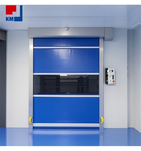 ประตูม้วนอุตสาหกรรม PVC ควบคุมระยะไกลอัตโนมัติความเร็วสูง - Product Image 2