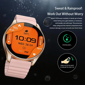 <span class=keywords><strong>Montre</strong></span> <span class=keywords><strong>connectée</strong></span> GPS professionnelle LC323, connectivité sans fil, écran rond HD, plus de 100 modes sportifs, étanche, compatible Android et iOS - Product Image 6