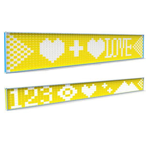 Juguetes de pantalla de impresión 3D de alta calidad, equipo de patio interior, juguetes de Arte de <span class=keywords><strong>Pin</strong></span> gigante interactivo para niños - Product Image 2