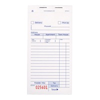 OEM ODM cahier de commandes en papier autocopiant haute spécification multi-taille multi-style NCR copie reçu facture impression de livre