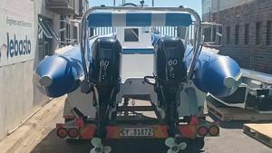 เครื่องยนต์เบนซิน 4 จังหวะ 60 แรงม้าทรงพลัง สำหรับเรือเดินทะเล พร้อมระบบสตาร์ทและทริมมอเตอร์ - Product Image 4