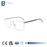 Vente en gros de montures de lunettes optiques unisexes, nouveaux modèles holographiques arc-en-ciel, tendance, fabricant personnalisé, montures de lunettes rétro pour hommes, lunettes de vue célèbres