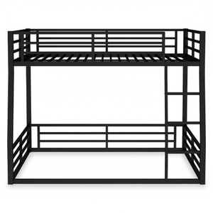<span class=keywords><strong>Lit</strong></span> double extensible en métal durable (convient aux adolescents et aux adultes) – Gain de place / Réduction du bruit / Ne nécessite pas de sommier - Product Image 6